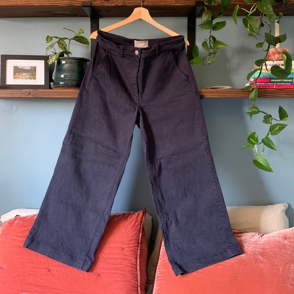 everlane wide leg crop!